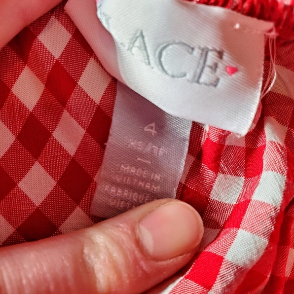 The Children's Place Girls Size 4/5 2 Pc Matching Outfit EUC Blue Red - Picture 7 of 15